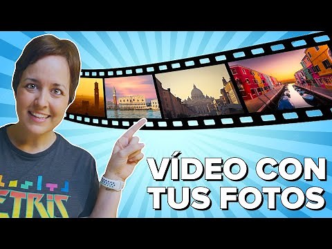 CREA un VÍDEO con FOTOS y MÚSICA de fondo (¡MUY FÁCIL!)