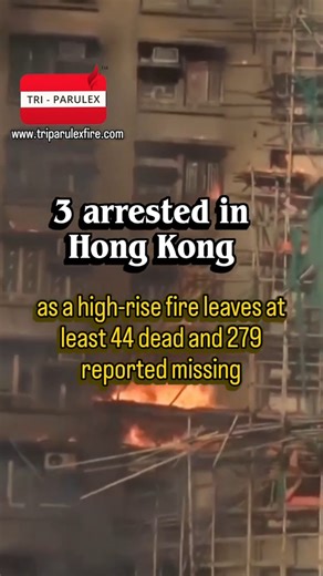 Hong Kong High-Rise Fire 🚨 44 Dead, 279 Missing | Real Footage | High-Rise Fire Safety Warning