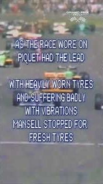 Mansell’s Iconic Overtake at Silverstone (1987 British Grand Prix)