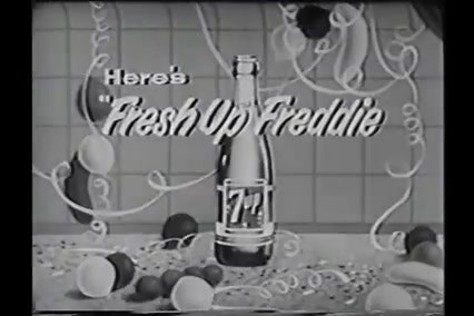 18K views · 71 reactions | Classic Commercial - 7 UP w/ Fresh Up Freddie - 50s | Classic Television Commercials | Facebook