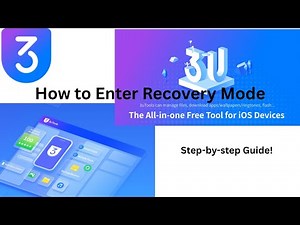 How to Enter DFU Mode & Recovery Mode on iPhone | 3uTools Tutorialrecovery mode final version