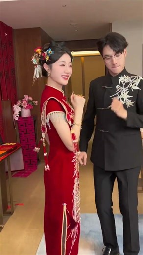 Stunning Chinese Bride in Traditional Wedding Dress ❤️✨Her Beauty Is Winning Everyone’s Heart 💍🔥