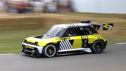 If you loved the classic #Renault 5 Turbo, you’ll love its futuristic and highly powerful successor. The Renault 5 Turbo 3E made its dynamic debut at #FOS 2025, and we loved seeing it in action over the event weekend, as its 562PS powertrain sent it blistering up the Goodwood Hill. What other classic hot hatchback would you like to see make a comeback? | Goodwood Festival of Speed