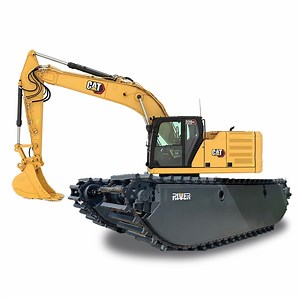 [Hot Item] Heavy Duty 30 Tons Caterpillar Used Amphibious Excavator for Construction