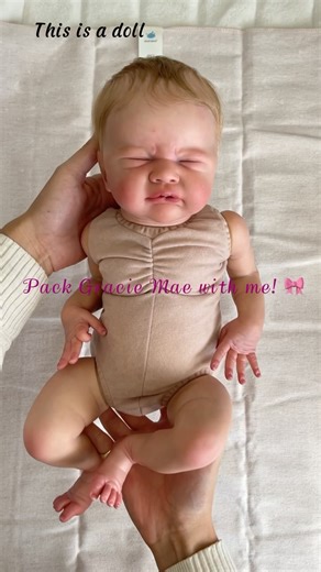 Tiny Gifts Nursery | *This is a doll* So happy she’s home! Here’s a quick little packing video of her box. 🎀 Hope her mommy loves her. ❤️ | Instagram