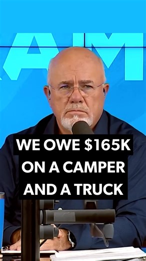 A young couple realized they’re deeply upside down on a massive fifth-wheel camper and a truck they no longer live in. Together they make good money, but the loans are dropping in value faster than they can pay them off. They called in to The Ramsey Show for advice. | Dave Ramsey