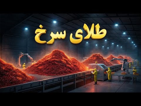 رباتیک و هوش مصنوعی در کاشت زعفران | تکنولوژی آینده