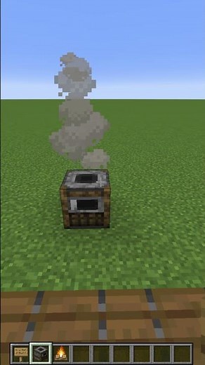 Smoking Smoker Minecraft Build Idea
