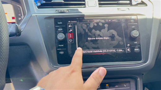 Activation gps maroc 3D 2025 Android auto sans fil lectures des panneaux sur une tiguan 2 FL 2022 Tout est identique constructeur et sans erreur Client très satisfait 😉 | Coding VAG Maroc