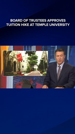 50K views · 65 reactions | Tuition at Temple University is going up and so is the expected enrollment for the fall. The new base tuition rate for full-time students this year will now be $9,800 per semester for Pennsylvania residents and nearly $18,000 per semester for out-of-state students. https://6abc.com/post/board-trustees-approves-tuition-hike-temple-university-fall-ahead-expected-rise-enrollment/17034401/ | 6abc Action News | Facebook