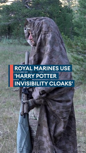 BFBS Forces News on Instagram: "A Harry Potter invisibility cloak…but make it Royal Marines✨⚔️ Famously used to sneak past Snape at Hogwarts, the UK Commando Force now have their own 'cloak' - vanishing from prying eyes (and enemy drones👀🛰). 👏Ten points to the Commandos! #royalmarines #military #backtohogwarts #pottergram #hogwarts #forcesnews #harrypotter"