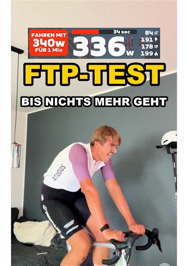 Ramp-Test auf Zwift: FTP 248 W – so funktioniert der Ramp-Test