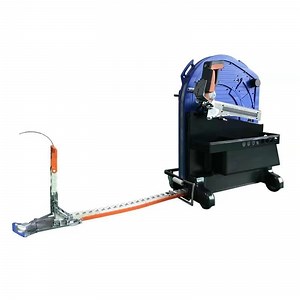 [Hot Item] Mobile Walking Type Pallet Strapping Threading Machine