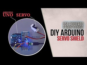 USB-Powered Arduino Servo Shield – Perfect for Robotics!