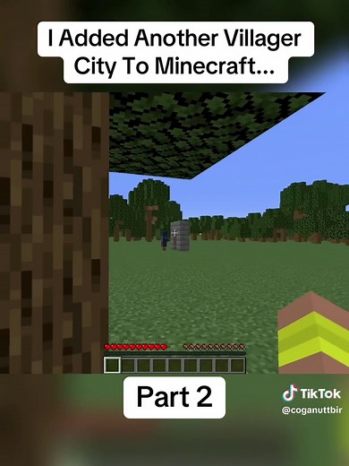 Creating a New Villager City in Minecraft