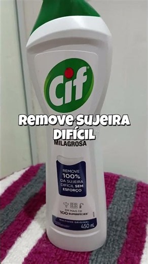 Multiuso Cif Cremoso é Bom? #shorts