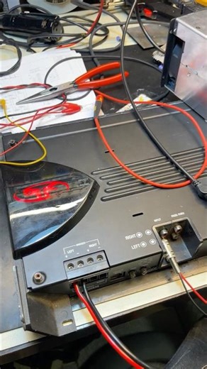 Testing Repaired Rockford Fosgate P6002 Amplifier I gave to my son