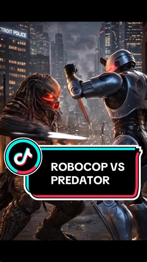 Robocop VS Predator, quién vencerá? #robocop #predator #viral #shorts #trending