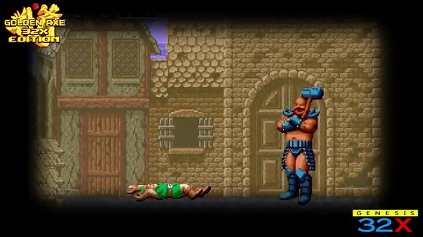 Golden Axe 32X Edition (Sega 32X) - Now Playable on Real Hardware! by jv...