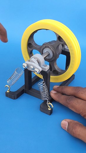 Spring Perpetual mechine Using Infinite Energy Generator | TOOL MAKER