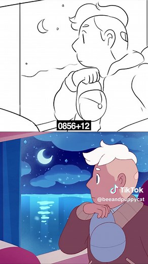 Bee and PuppyCat finale with storyboards Pt. 3 🥹 #beeandpuppycat