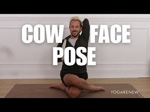 Cow Face Pose | Yoga Poses | YogaRenew How To Yoga Pose Video