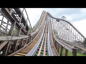 Predator Front row POV 4K (Re-tracked) | Six Flags Darien Lake |