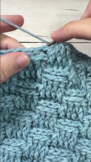 How to Crochet a back post double crochet stitch - bpdc #crochet
