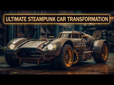 Steampunk Visions: BMW, Porsche, Mercedes & More Redesigned!
