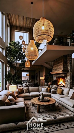 Indoor Atrium Living Room! 🤩 #timelapse #homedecor #interiordesign #indoorplants #atrium #aesthetic