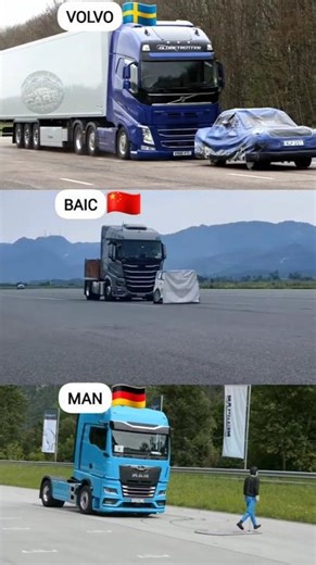The Smart Brake That Saved It… (Volvo vs MAN vs BAIC)