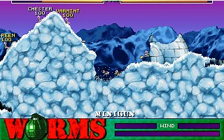 Worms game at DOSGames.com