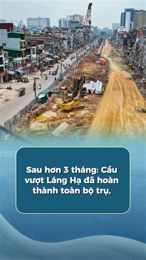 🏗️ TUYẾN VÀNH ĐAI 1 HÀ NỘI "LỘ DIỆN" SAU 3 THÁNG THI CÔNG!