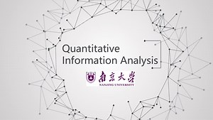 Quantitative Information Analysis