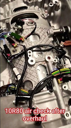 10R80 air check after overhaul