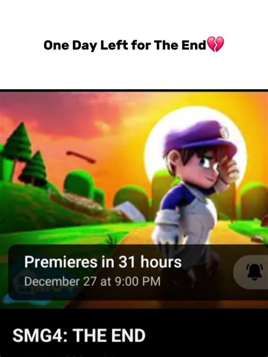 One day left for the SMG4 final movie😢 #edit #football #footballedits #smg4 #goodbye