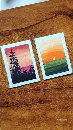 Easy gouache painting tutorial for beginners🖌️✨#gouachetutorial#arttutorial#artshorts#artreels