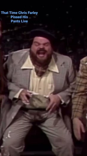 WTF That Time Chris Farley Pissed His Pants on Live TV LOL Funny