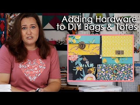 How to install bag hardware