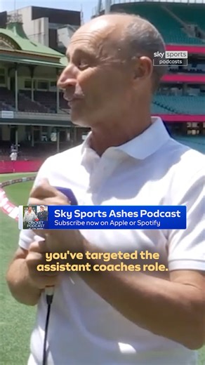 Michael Atherton suggests Sir Alastair Cook as an assistant coach after The Ashes 👀 | Sky Sports Cricket