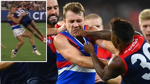 Kozzie Pickett reported for ugly bump on Bailey Smith