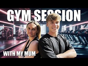 After School Workout with My Mum | 14-Year-Old Bodybuilder Vlog