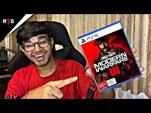 Call of Duty Modern Warfare III PS5 Unboxing & Installation