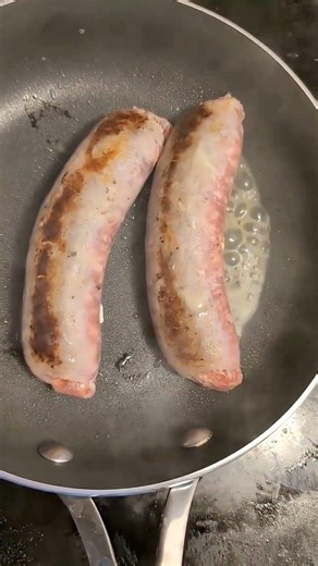 Satisfying Sausage Sizzle 🔥 Perfect Pan Fry