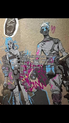 #jinx #alt #timebomb #arcane | jinx x ekko