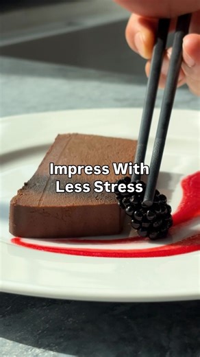 Cook's Illustrated on Instagram: "Looks like it came out of a restaurant kitchen, but you can make it with just seven ingredients. This silky Double Chocolate Terrine by @davidyuuuuuuu is rich, make-ahead, and guaranteed to impress without the stress this holiday season."