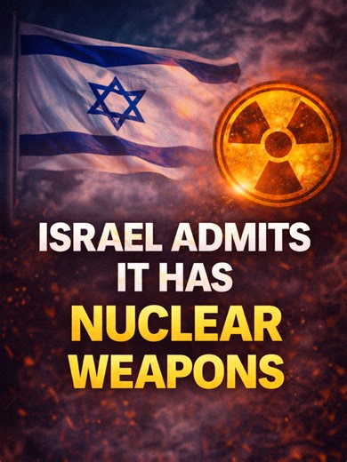 Israel Confirms Nuclear Capability to the US President