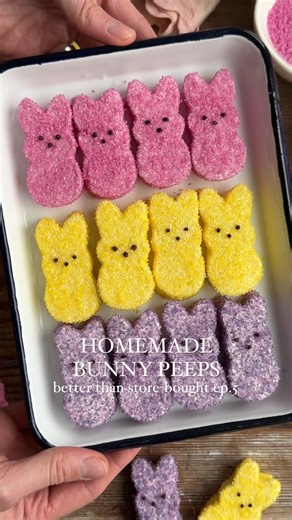 1.1M views · 10K reactions | Homemade Bunny Peeps for ep. 5 of Better...