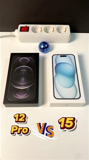 iPhone 12 Pro Vs 15 Power On Boot Speed Test Comparison