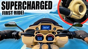 Riding Harley-Davidson's Largest Supercharged Engine Ever! | BLOCKHEAD